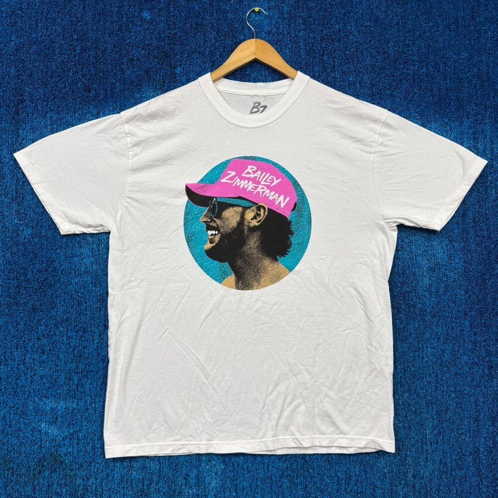 Bailey Zimmerman Country White T-Shirt Size Extra Large